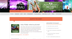 Desktop Screenshot of hakupaalla.com